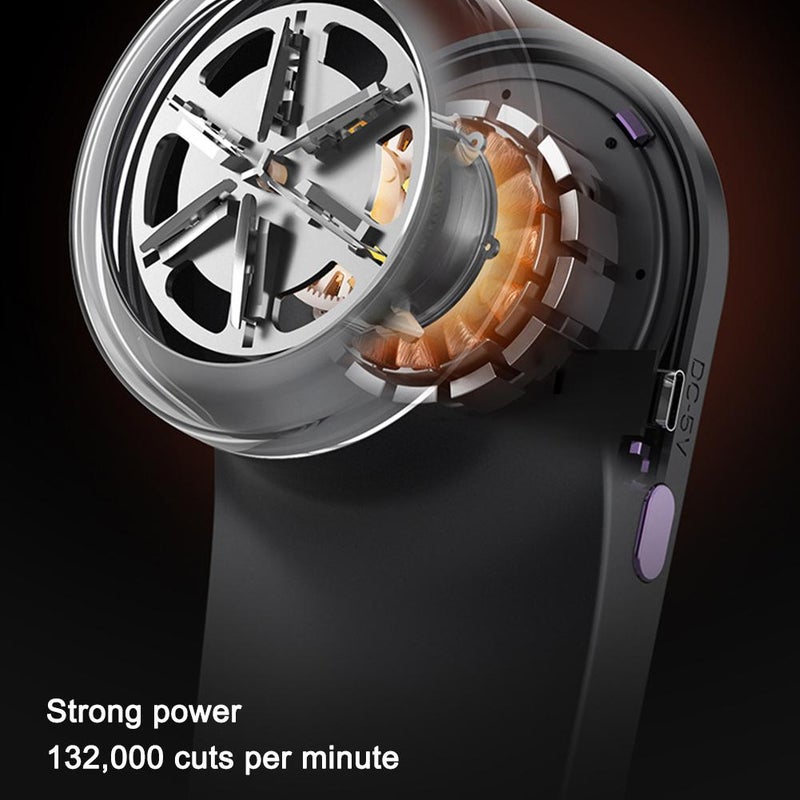 مزيل الوبر الكهربائي، مزيل الوبر القابل لإعادة الشحن مع شاشة LED رقمية محمولة، مزيل الوبر للكنزات، مزيل الوبر للملابس المحبوكة، الأريكة، السرير - يزيل الوبر، كرات الشعر، الوبر - Image 5